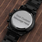 CUSTOM MADE WATCH - GIFT FOR ALL SPECIAL MEN IN YOUR LIFE