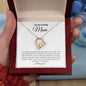 To My Loving Mom - Forever Love Necklace