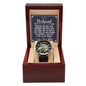 MEN'S OPENWORK WATCH ( INCLUDES MESSAGE CARD ) - GIFT FOR HUSBAND