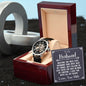 MEN'S OPENWORK WATCH ( INCLUDES MESSAGE CARD ) - GIFT FOR HUSBAND