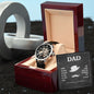 MEN'S OPENWORK WATCH ( INCLUDES MESSAGE CARD ) - GIFT FOR DAD