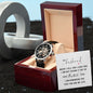 MEN'S OPENWORK WATCH ( INCLUDES MESSAGE CARD ) - GIFT FOR HUSBAND