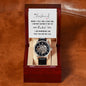 MEN'S OPENWORK WATCH ( INCLUDES MESSAGE CARD ) - GIFT FOR HUSBAND
