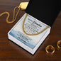 My Dear Grandson - Cuban Link Chain