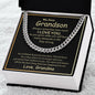My Dear Grandson - Cuban Link Chain