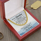 My Dear Grandson - Cuban Link Chain
