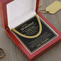 My Dear Grandson - Cuban Link Chain
