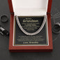 My Dear Grandson - Cuban Link Chain