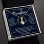 To My Beautiful Daughter - Alluring Beauty Necklace