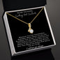 To My Stunning Smoking' Hot Soulmate - Alluring Beauty Necklace
