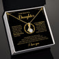 To My Beautiful Daughter - Alluring Beauty Necklace