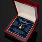 To My Beautiful Daughter - Alluring Beauty Necklace