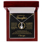 To My Beautiful Daughter - Alluring Beauty Necklace