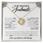 To My Beautiful Soulmate - Love Knot Necklace