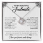 To My Beautiful Soulmate - Love Knot Necklace