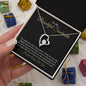 To My Beautiful Soulmate - Forever Love Necklace
