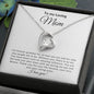 To My Loving Mom - Forever Love Necklace