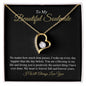 To My Beautiful Soulmate - Forever Love Necklace