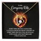 To my Gorgeous Wife - Forever Love Necklace