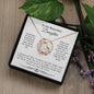 To My Beautiful Daughter - Forever Love Necklace