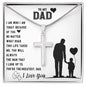 To My Dad - Cross Necklace