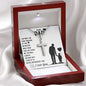 To My Dad - Cross Necklace