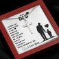 To My Dad - Cross Necklace