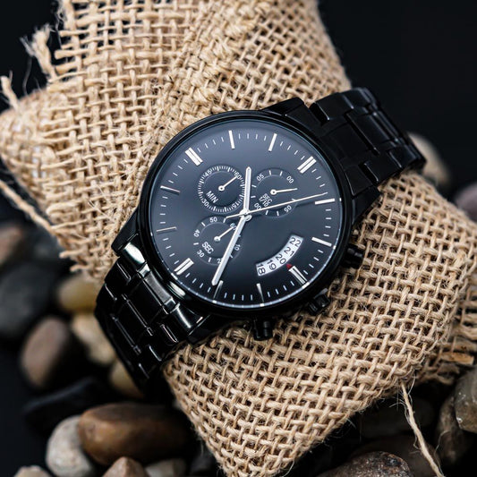 CUSTOM MADE WATCH - GIFT FOR ALL SPECIAL MEN IN YOUR LIFE