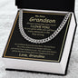 My Dear Grandson - Cuban Link Chain