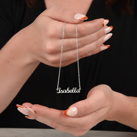 Custom Name Necklace | Made and Ships from USA