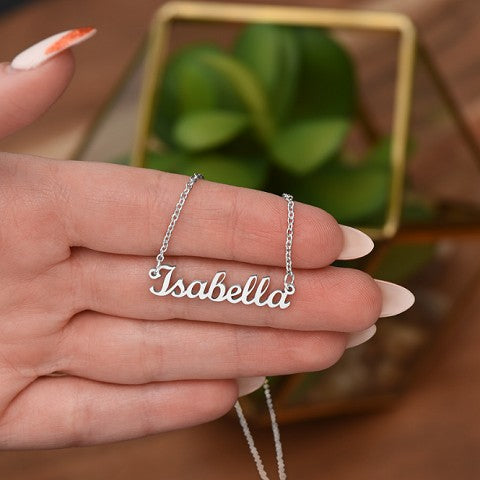 Custom Name Necklace | Made and Ships from USA